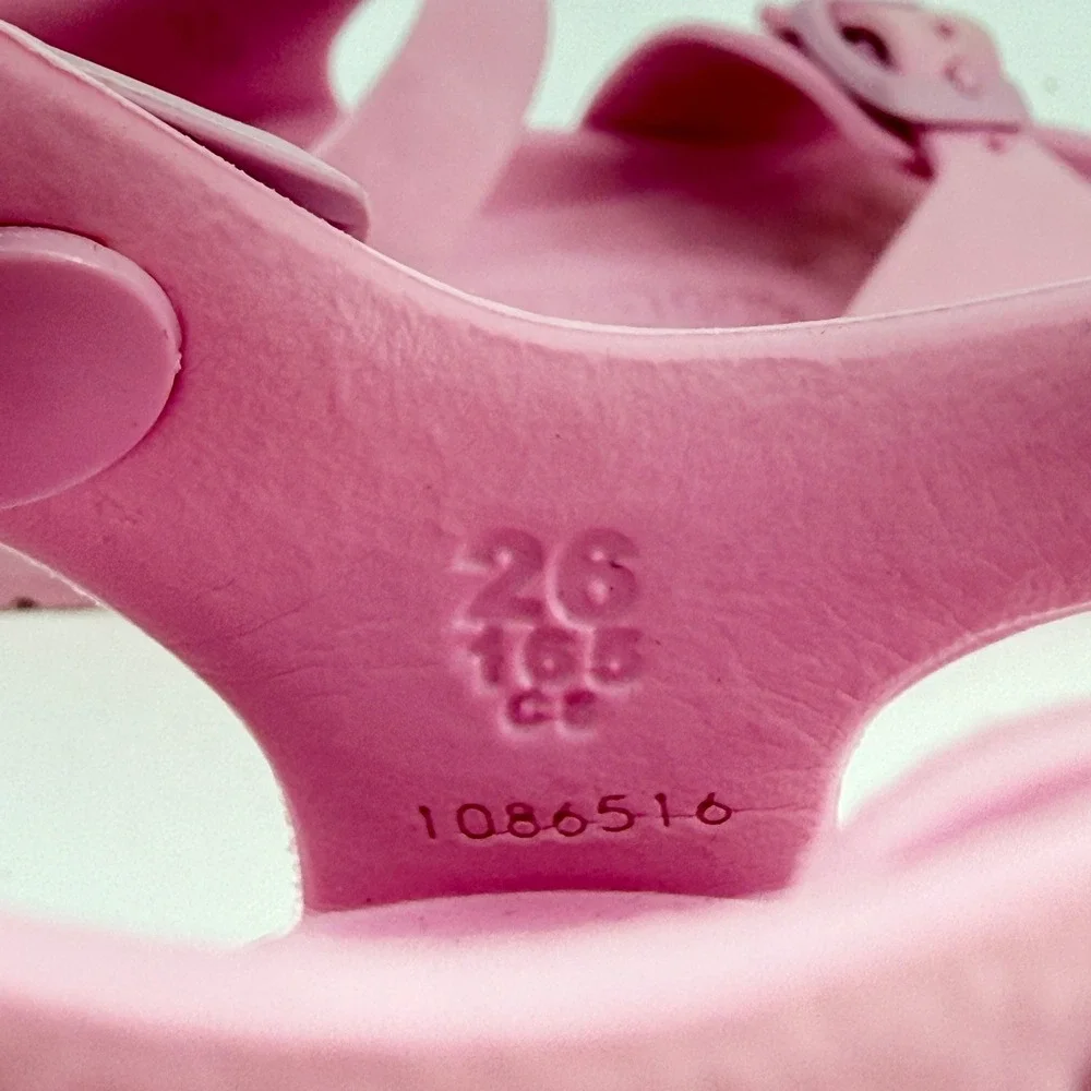 Birkenstock Rio EVA Sandals Kids Size 26 Pink Waterproof Lightweight Strappy